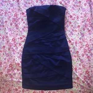 Forever 21 strapless cocktail dress